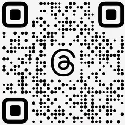 Threads QRコード